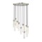 Z-Lite Beau Chandelier, 11-Light, 24 In.W x 12.75 In.H, Brushed Nickel/Clear 740P-11R-BN - alternate 8